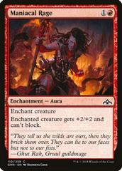 Maniacal Rage [Foil] Magic Guilds of Ravnica Prices