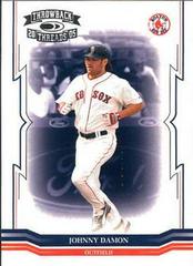 Johnny Damon #117 Baseball Cards 2005 Donruss Throwback Threads Prices