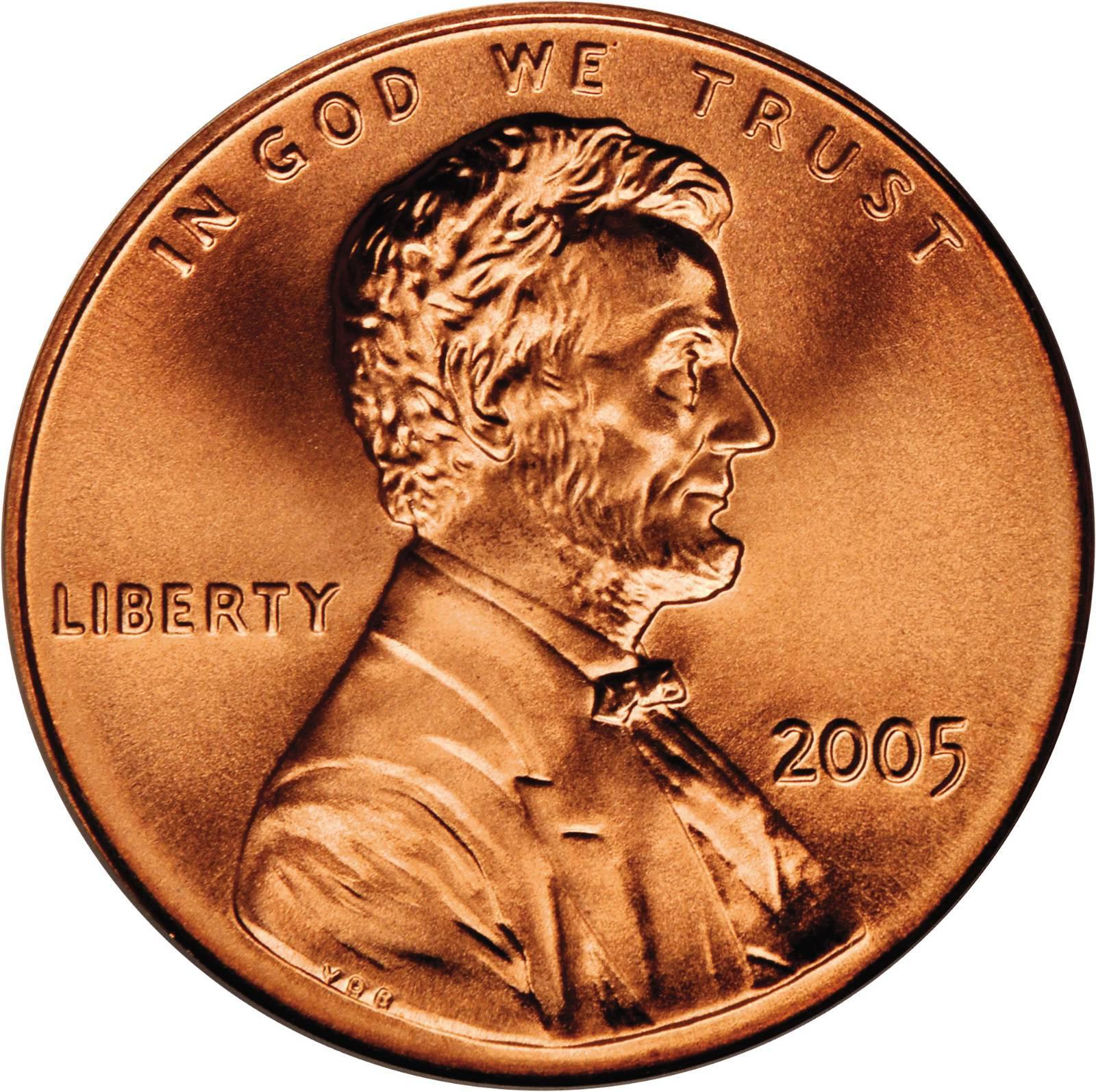 2005 Coins Lincoln Memorial Penny