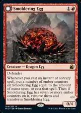 Smoldering Egg & Ashmouth Dragon [Extended Art] Magic Innistrad: Midnight Hunt Prices