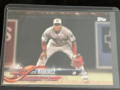 Jose Ramirez Base #US31 Baseball Cards 2018 Topps Chrome Update Prices