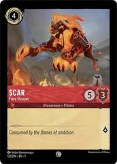 Scar - Fiery Usurper [Foil] #122 Lorcana First Chapter Prices