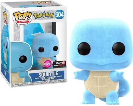 Squirtle [Flocked] #504 Funko POP Games