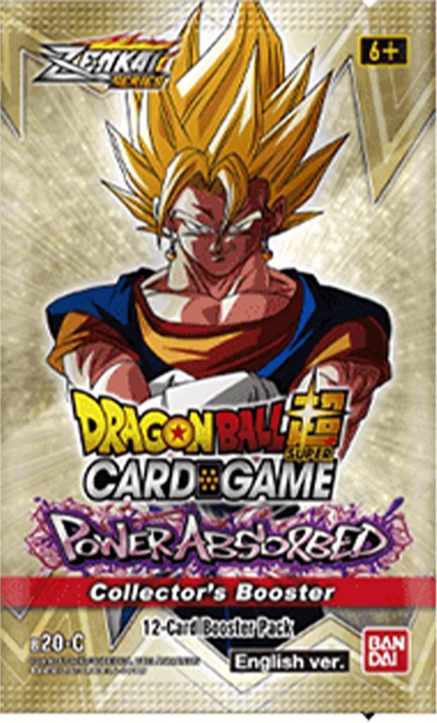 Power Absorbed Collector Booster Pack  Dragon Ball Super Power Absorbed