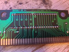 Circuit Board (Reverse) | Doom Troopers Sega Genesis