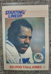 Ed Too Tall Jones Football Cards 1988 Kenner Starting Lineup Prices