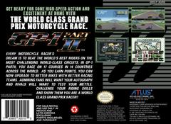 GP-1 Part II - Back | GP-1 Part II Super Nintendo