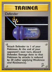 Defender #109 Pokemon Base Set 2 Prices