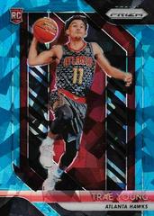 Trae Young [Blue Ice] Basketball Cards 2018 Panini Prizm Prices