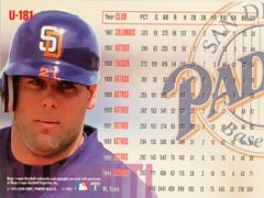 Rear | Ken Caminiti Baseball Cards 1995 Fleer Update