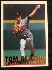 Tom Glavine #10 Baseball Cards 1993 Fleer Glavine Career Highlights Prices