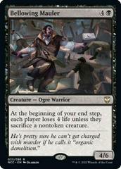 Bellowing Mauler #33 Magic New Capenna Commander Prices