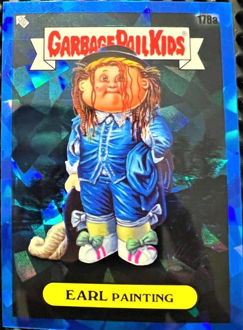 EARL Painting #178a Garbage Pail Kids 2022 Sapphire