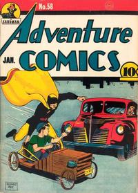 Adventure Comics #58 (1941) Comic Books Adventure Comics