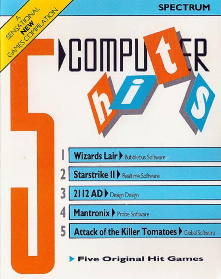 5 Computer Hits Prices ZX Spectrum | Compare Loose, CIB & New Prices