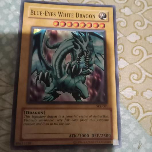 BlueEyes White Dragon Ungraded YuGiOh Starter Deck Kaiba Evolution