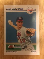 Todd Van Poppel #296 Baseball Cards 1991 Impel Line Drive Pre Rookie AA Prices