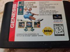 Cartridge (Front) | Olympic Summer Games Atlanta 96 Sega Genesis