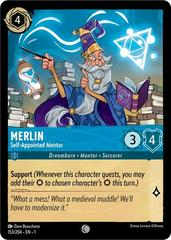 Merlin - Self-Appointed Mentor [Foil] #153 Lorcana First Chapter Prices
