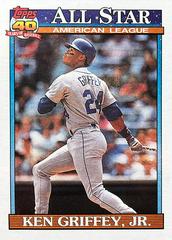 Ken Griffey Jr. Baseball Cards 1991 Topps Prices