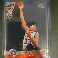 Larry Stewart Basketball Cards 1992 Upper Deck All-Rookies Prices