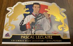 Pascal Leclaire [SP] #108 Hockey Cards 2002 Pacific Crown Royale Prices