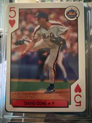 David Cone [5 of Hearts] Baseball Cards 1992 U.S. Playing Card All Stars Prices