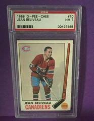 Jean Beliveau Hockey Cards 1969 O-Pee-Chee Prices