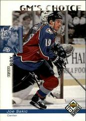Joe Sakic #230 Hockey Cards 1998 UD Choice Prices