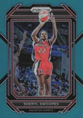 Sheryl Swoopes [Teal] #100 Basketball Cards 2023 Panini Prizm WNBA Prices