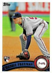 Freddie Freeman #145 Baseball Cards 2011 Topps Prices