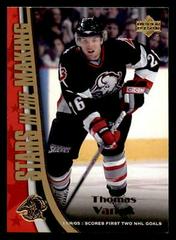 Thomas Vanek Hockey Cards 2005 Upper Deck Stars in the Making Prices
