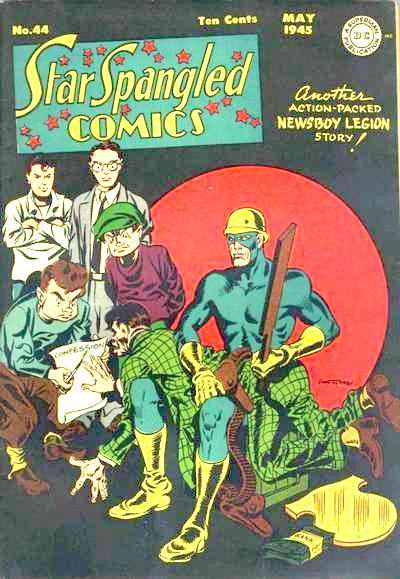 Star Spangled Comics #44 (1945) Comic Books Star Spangled Comics