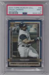 Frank Thomas [Sapphire] #96 Baseball Cards 2020 Topps Museum Collection Prices