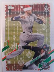 Trevor Story [Santa Hat] #HW196 Baseball Cards 2021 Topps Holiday Mega Box Prices