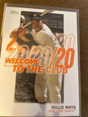 Willie Mays #WC-23 Baseball Cards 2023 Topps Welcome to the Club Prices