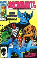 Micronauts #20 (1986) Comic Books Micronauts: The New Voyages Prices