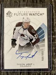 Tyson Jost [Future Watch Black Silver Ink Autograph] Hockey Cards 2017 SP Authentic Prices