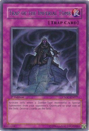 Trap of the Imperial Tomb [1st Edition] CSOC-EN077 YuGiOh Crossroads of Chaos