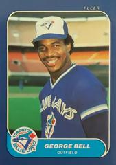 George Bell #13 Baseball Cards 1986 Fleer Mini Prices