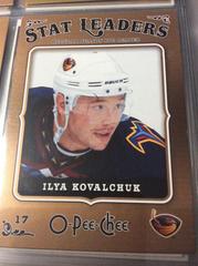 Ilya Kovalchuk [Stat Leaders] Hockey Cards 2006 O Pee Chee Prices