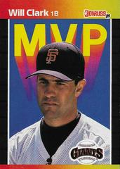 Will Clark Baseball Cards 1989 Donruss MVP Prices