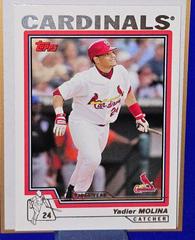Yadier Molina [1st Edition] #324 Baseball Cards 2004 Topps Prices