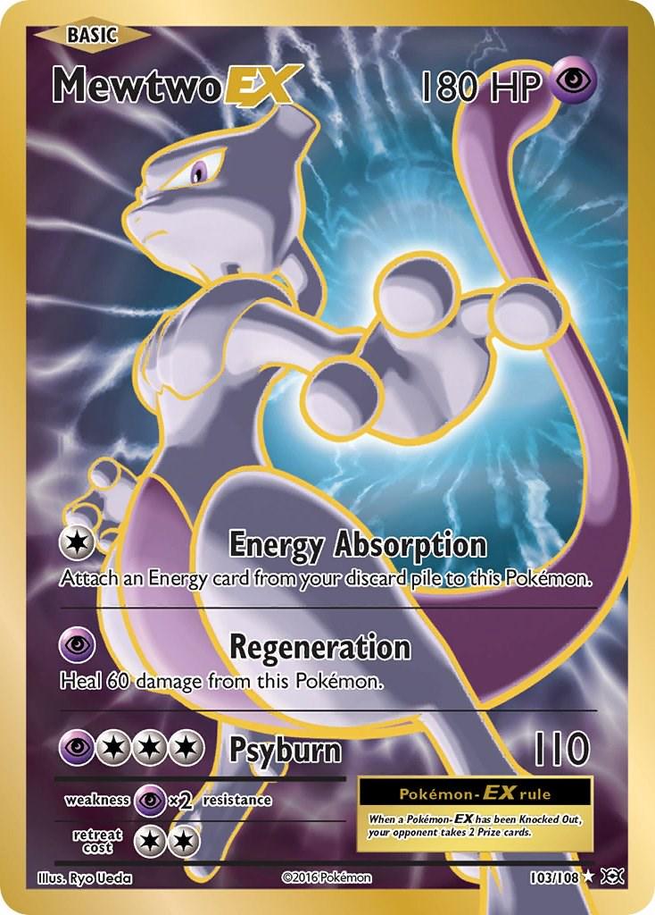 Mewtwo EX 103 Prices Pokemon Evolutions Pokemon Cards