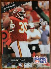 Christian Okoye [Week 1lay] Football Cards 1992 Pro Set Prices