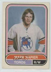 Mark Napier #78 Hockey Cards 1975 O-Pee-Chee WHA Prices