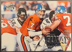 John Elway [Traditions Crystal] Football Cards 1997 Fleer Prices