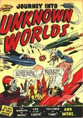 Unknown Worlds Comic Books Unknown Worlds Prices