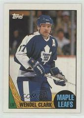 Wendel Clark Hockey Cards 1987 Topps Prices