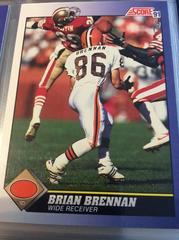 Brian Brennan #27 Football Cards 1991 Score Prices